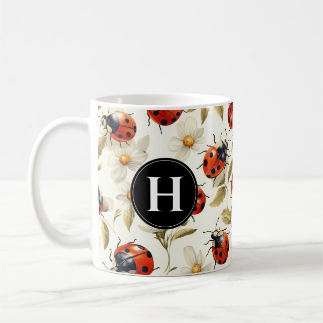 Cute Ladybug Mugs (Gauche)