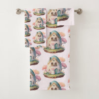 Cute lapin lapin rose Kawaii Style Motif