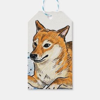 Cute "Leap Into Love" Shiba Inu Valentine's Day  Geschenkanhänger