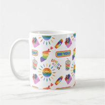 Cute LGBTQ+ Thé Mug
