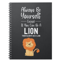 Cute Lion Lover Gifts Quote Funny Animal Humor