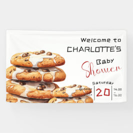 Cute Little Cookie Baby Shower Banner