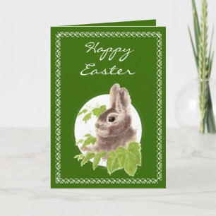 Cute Little Easter Bunny for Someone Special Feiertagskarte