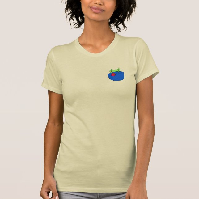 Cute little love frog T-Shirt (Devant)