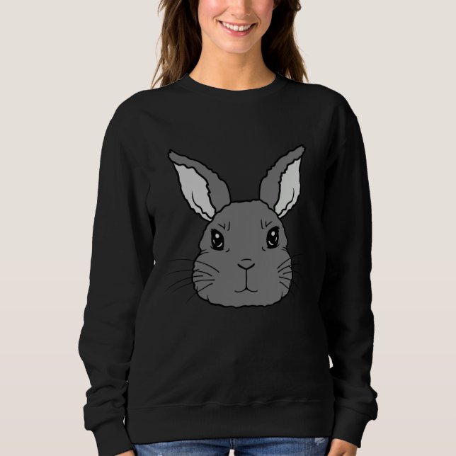 Cute Little Rabbit Easter Bunny  Pet Owner Childre Sweatshirt (Vorderseite)