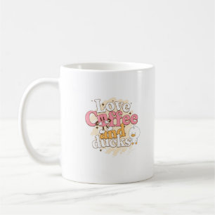 Cute Love Café et Canards Mug