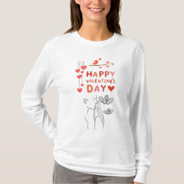 Cute Love Couple  T-Shirt