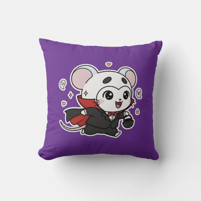 Cute lovely little adorable mouse kissen (Vorderseite)