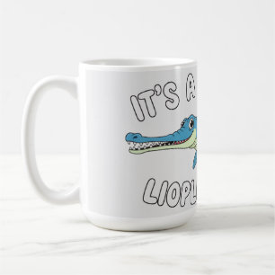 Cute Magical Liopleurodon Fantasy Prähistorischer  Kaffeetasse