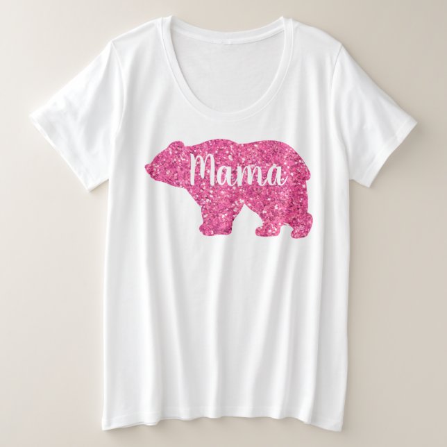 Cute Mama ours design mère cadeau de jour (Design devant)