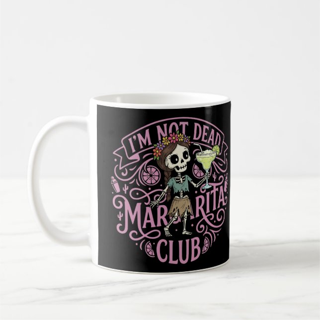 Cute Margarita  Skelton Kaffeetasse (Links)