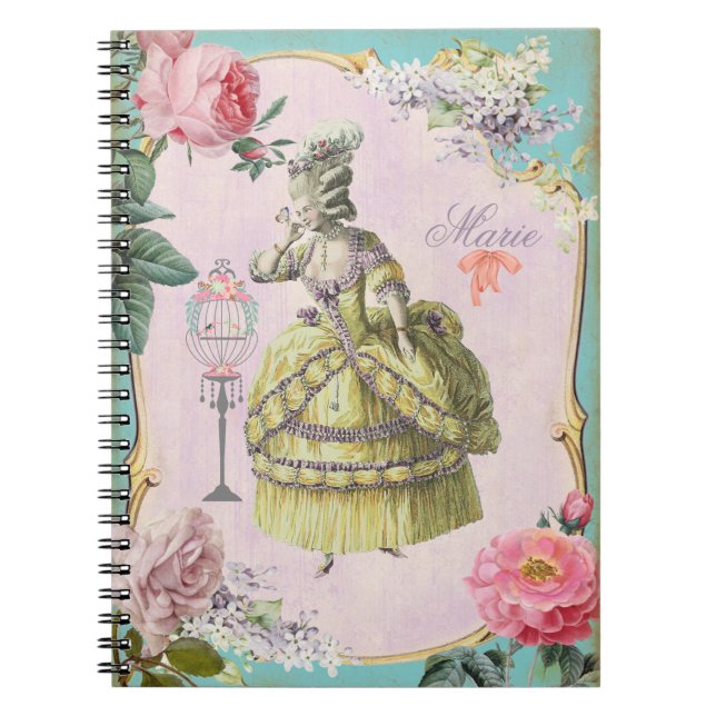 Cute Marie Antoinette - Carnet / 6.5x8.75 (Devant)