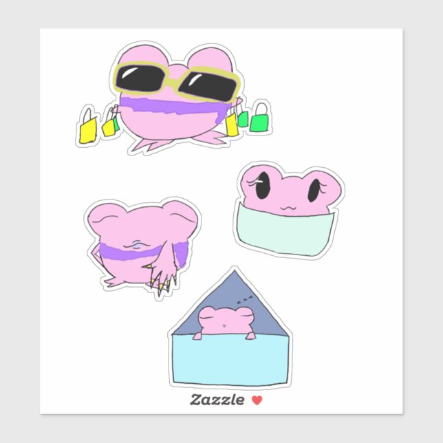 Cute Marie stickers Aufkleber (Blatt)