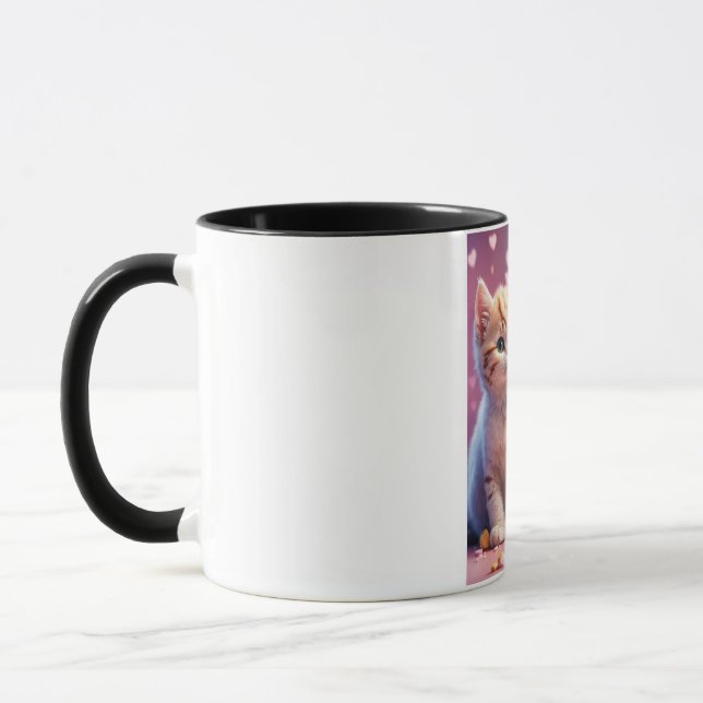 "Cute Marshmallow Kittens" Tasse (Links)