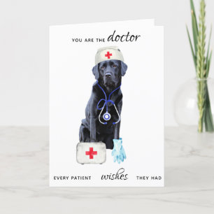 Cute Médicale docteur professionnel Carte de remer