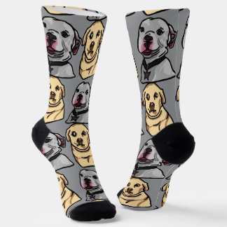 Cute Meme Dogs Socken