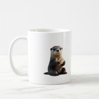 Cute Mer Otter Café Mug