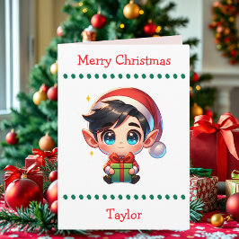 Cute Merry Christmas Child's | Word Search Inside Feiertagskarte