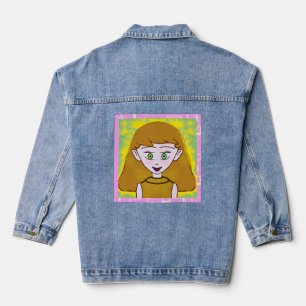 Cute Merry Pink  Jeansjacke