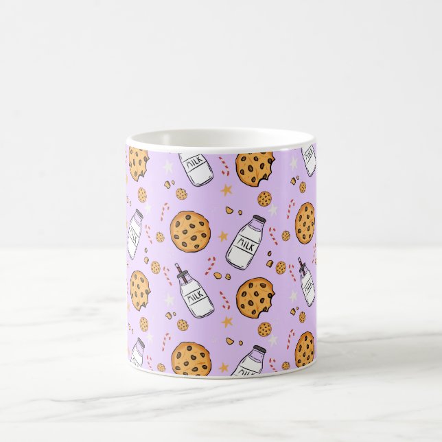 Cute Milk and Cookies Christmas Mug for Hot Drinks (Centre)