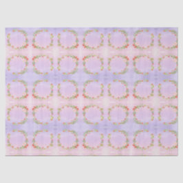 Cute Mini Flower Wreath  Seidenpapier