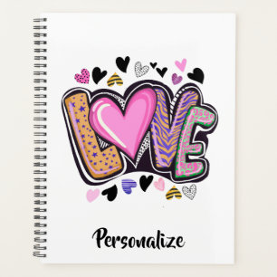 Cute Modern Artsy LOVE - Saint Valentin