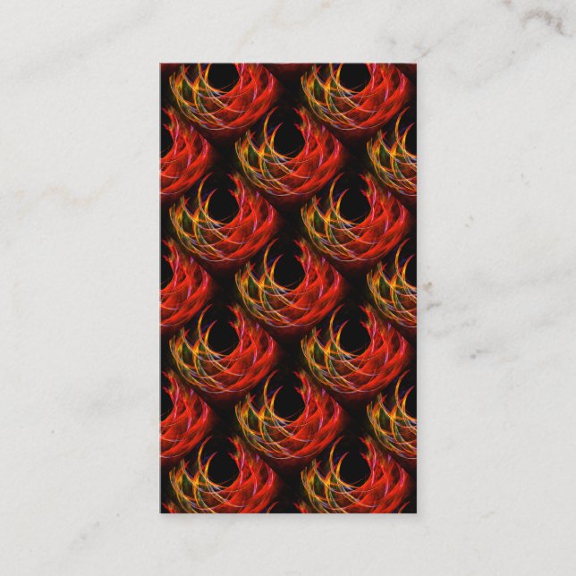 Cute Modern Boho Elegant Abstract Art Pattern #503 Visitenkarte (Vorderseite)