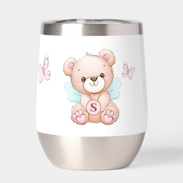 Cute Monogram Bouteille d'eau (Arrière)
