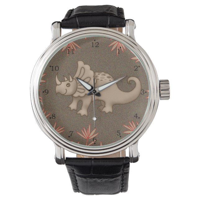 Cute montre Dinosaur (devant)