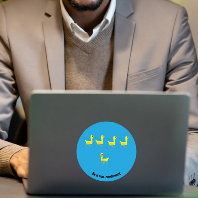 Cute Motivational Ducks Aufkleber (Von Creator hochgeladen)