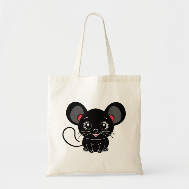 Cute Mouse Tragetasche (Vorne)