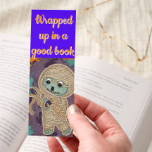 Cute Mummy Book Lovers Bookmark