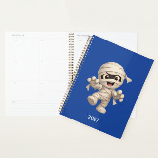Cute Mummy Halloween Cartoon | Personalize