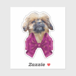 Cute Nala Shih Tzu Puppy Dog Aufkleber