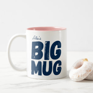 Cute Navy One Hug Mug Personnalisé Nom Novelty Jum