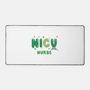 Cute NICU Krankenschwester St. Patrick's Design Schreibtischunterlage
