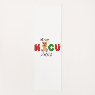 Cute NICU Krankenschwester Weihnachtsdesign Yogamatte
