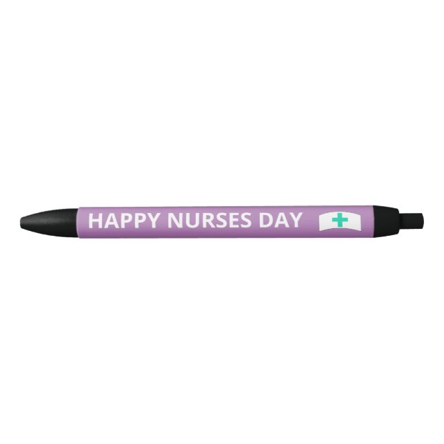 Cute Nurses Day Purple  Kugelschreiber (Vorderseite)