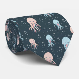 Cute Océan Créatures Cravate de la vie marine