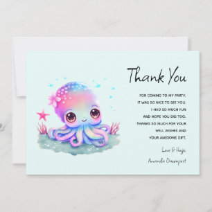 Cute Octopus Sea Creator Merci