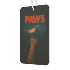 Cute Orange Tabby vs Human Foot Autolufterfrischer