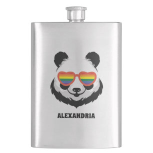 Cute Ours Panda   Arc en ciel   Flacon LGBTQ