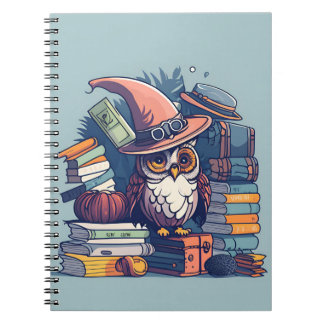 cute owl 1 notizblock