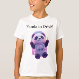 Cute Panda Astronaut Kinder T-Shirt – Lustiges Des
