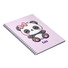 Cute Panda Notizblock