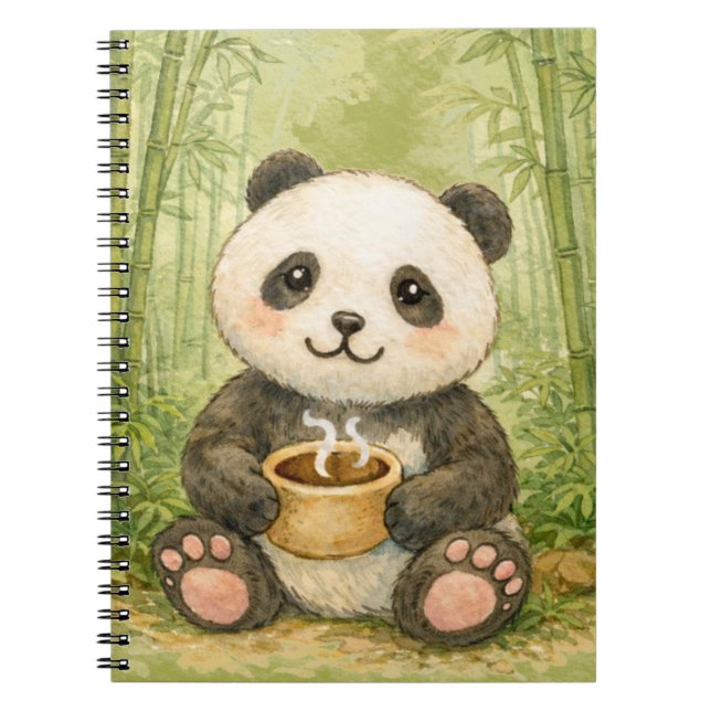 Cute panda notizblock (Vorderseite)