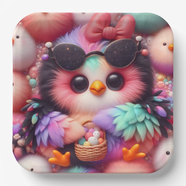 Cute Pappteller (Vorderseite)