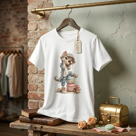 Cute Pastel Kitten Macaron Lover Women's T-Shirt