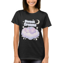 Cute Pastel Sleeping Kitty Kawaii