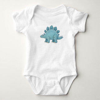 Cute pastel Stegosaurus collection Baby Strampler